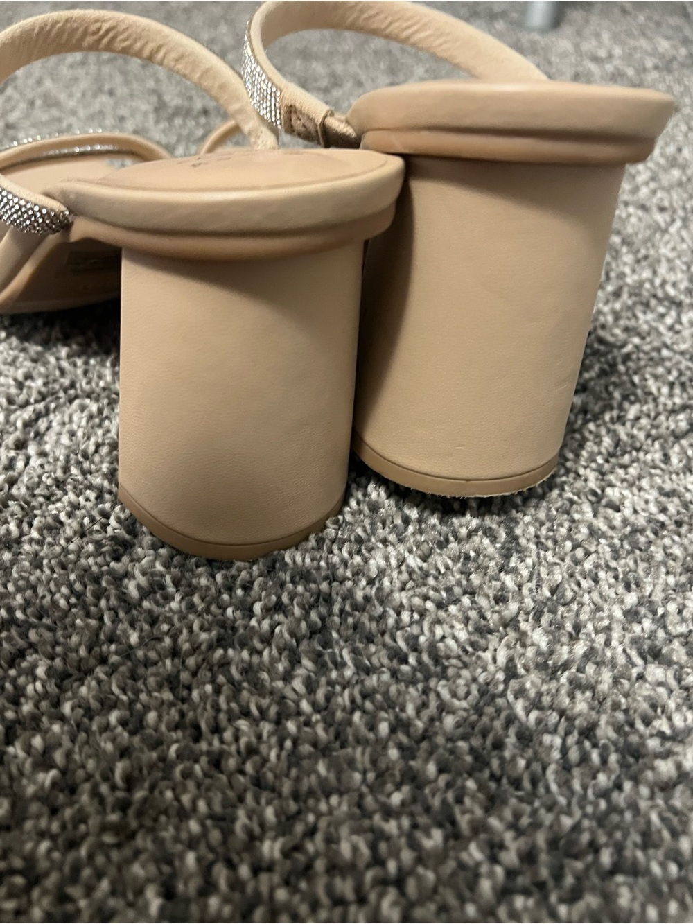 a new day Beige Rhinestone Double-Strap Slide Mules - Picture 4 of 4